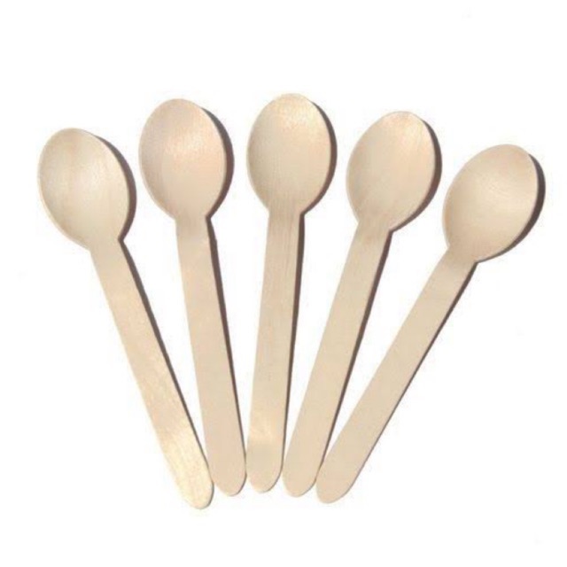 Wooden Spoon 100 Pcs/Pack