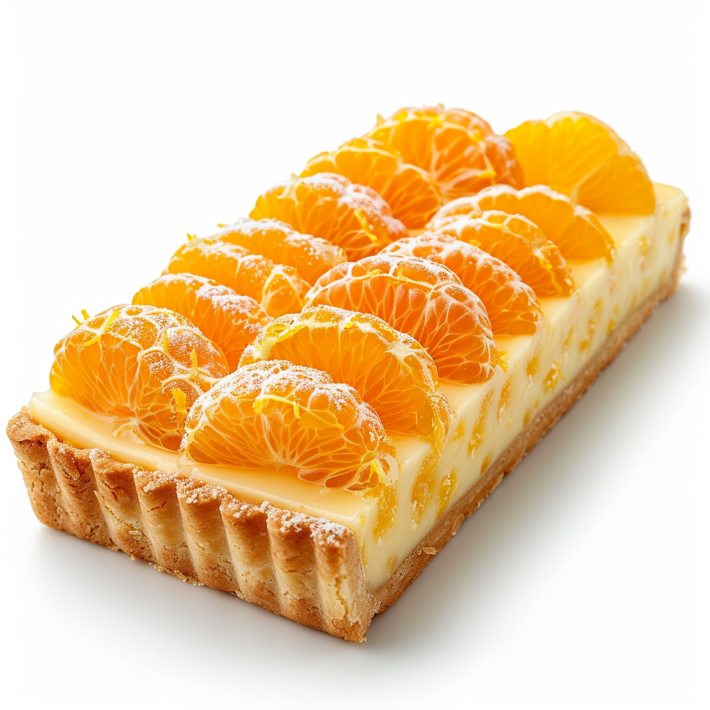 Mandarin Tart Whole