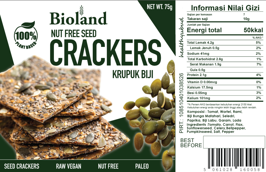 Seed Crackers 10x75g