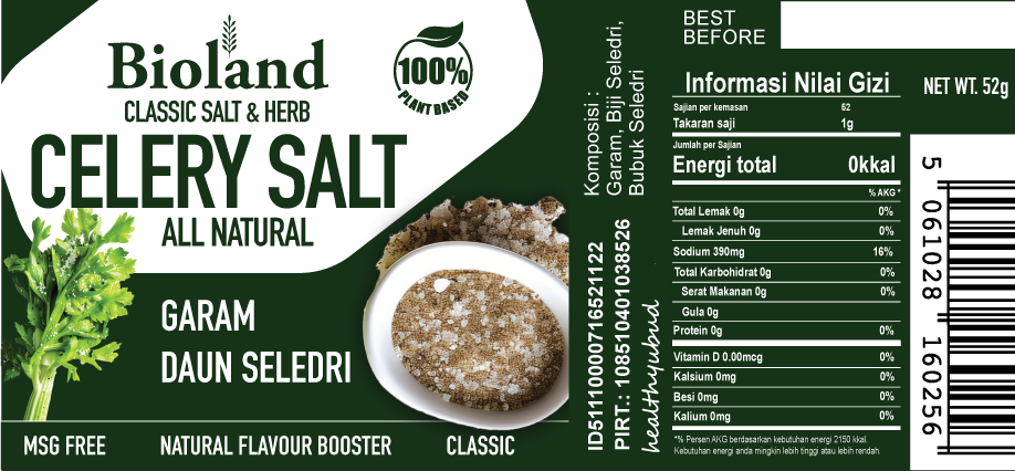 Celery Salt 6x52g