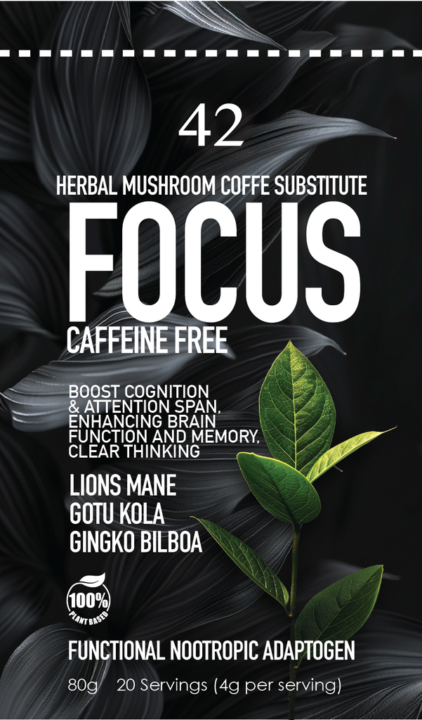 Mushroom Coffee Focus 6x80g