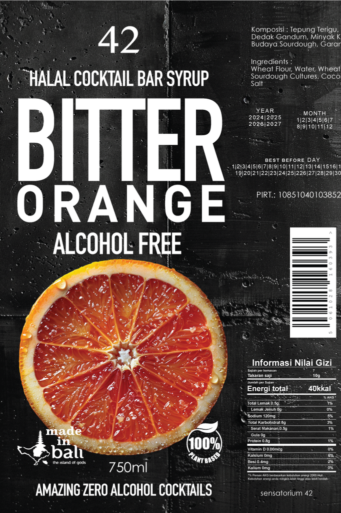 42 Bitter Orange Syrup 750ml