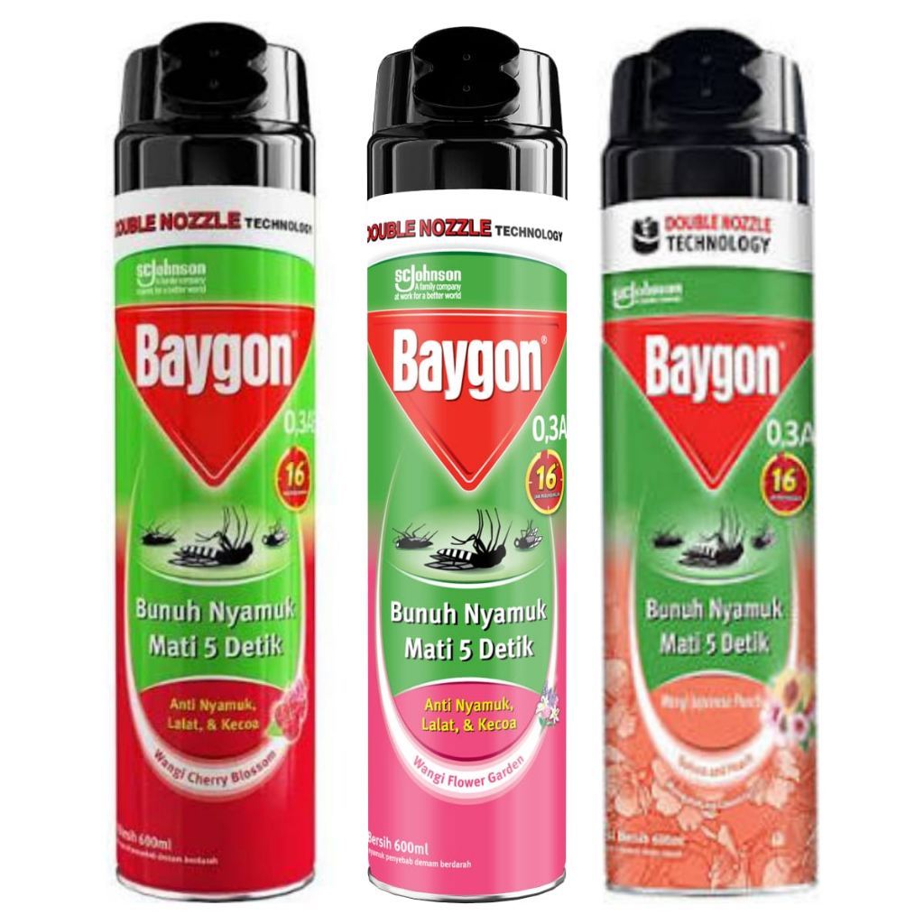 Mosquito Spray Baygon 600ml