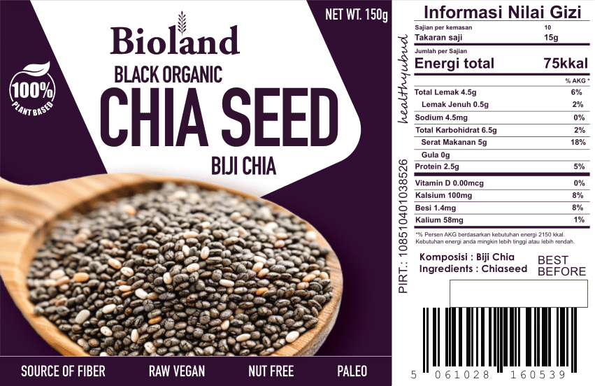 Chia Seeds 10x150g