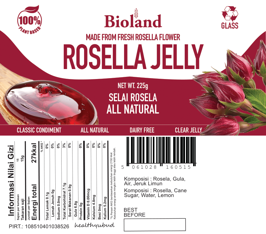 Rosella Jelly 6x225g