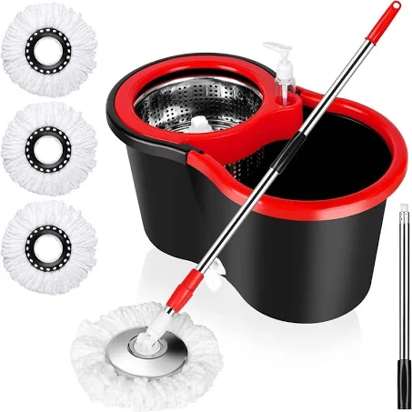 Spinning Mop Set With Bucket