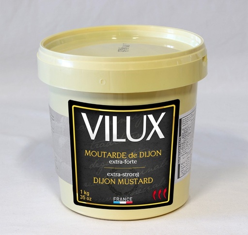 Mustard Dijon Extra Strong Vilux 1Kg Can