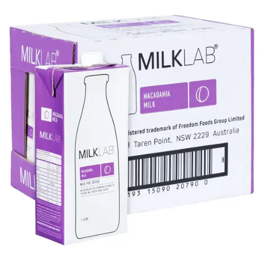 Macadamia Milk Barista Milklab 8x1L Box
