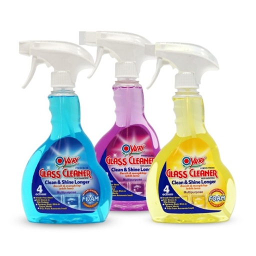 Cleaner Glass Yuri Spray 500ml Bottle