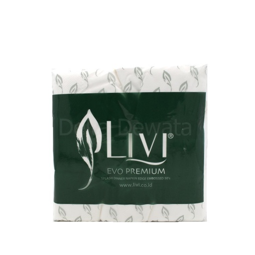 Napkin Dinner Livi Splash 50'S 60pcs Box
