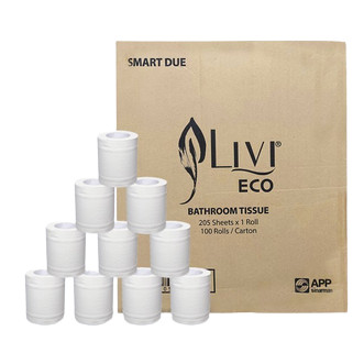 Toilet Paper Livi Smart 2ply 100roll