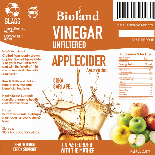 ACV Apple Cider Vinegar 6x250g