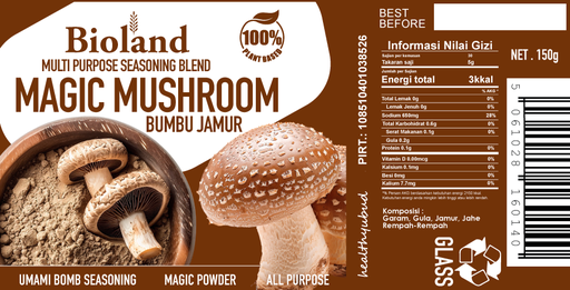 Magic Mushroom Seasoning Powder 6x150g