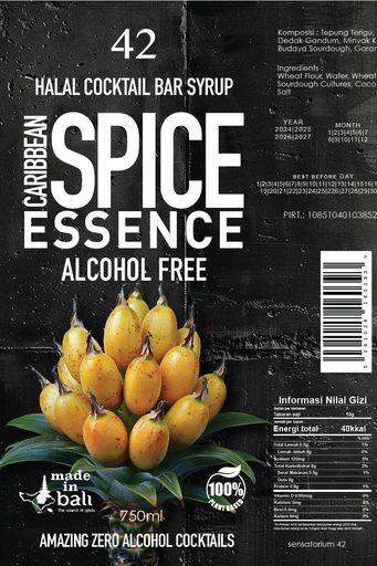42 Caribbean Spice Essence Syrup 750ml