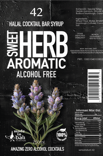 42 Sweet Herb Aromatic Syrup 750ml