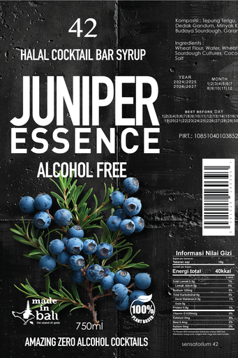 42 Juniper Essence Syrup 750ml