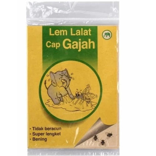 Trap Glue Fly Elephant Stamp 12 Pcs Pack 