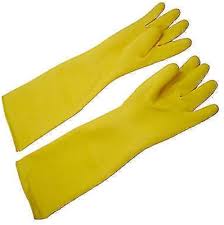 Rubber Industrial Gloves 
