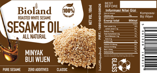 Sesame Oil Roasted 6x100g