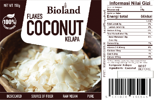 Coconut Flakes 10x150g
