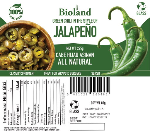 Jalapeno 6x225g