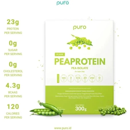 Plain Pea Protein Puro 300g 