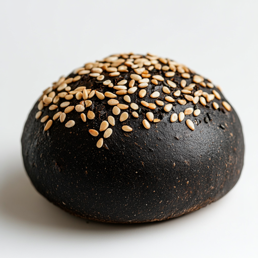 Black Burger Bun 4 Pcs Pack